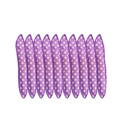 10 gab. matu ruļļi Mīksta miega spilvena matu ruļļi komplekts Labākais elastīgais putu un sūkļa burvju matu kopšanas līdzeklis DIY matu veidošanas rīki