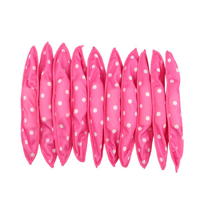 10 gab. matu ruļļi Mīksta miega spilvena matu ruļļi komplekts Labākais elastīgais putu un sūkļa burvju matu kopšanas līdzeklis DIY matu veidošanas rīki