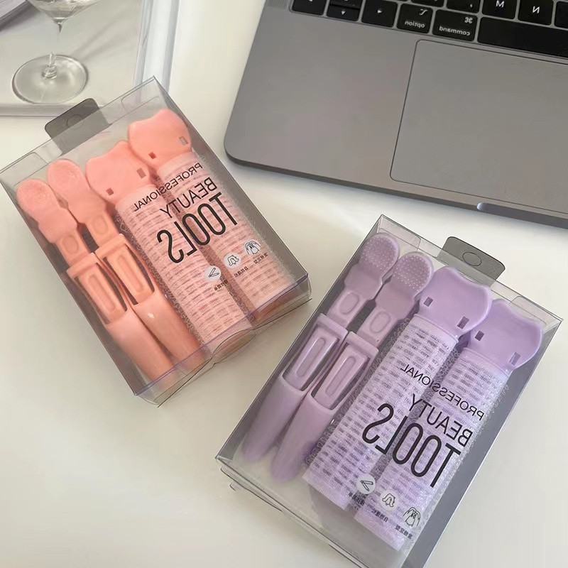 Hajgyökér bolyhos klip szett göndör hajcsavarók görgős haj természetes bolyhos frufru Hajformázó kapocs Hajtű koreai hajkiegészítők