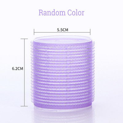 Samoprihvatljivi uvijači za kosu 6kom Set čarobnih uvijača za kosu Frizerski salon Uvijanje bez zagrijavanja DIY alat za frizure za žene Djevojke