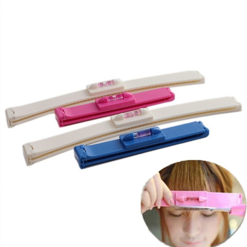 DIY Ženski trimer za kosu Alat za šišanje Šišanje Vodič za češalj za slatku kosu Ravnalo za šiške Dodaci za kosu