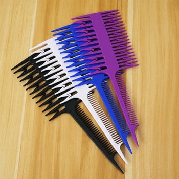 Професионален гребен за коса Боядисване на коса Четка за коса Риба Широка зона на зъбите Гребен Фризьорски гребен Инструмент за оформяне на коса