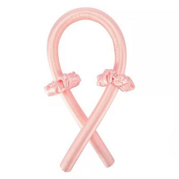 Heatless Hair Roller Ribbon Silk Girl Hairwear Маши Lazy Curling Rod No Heat Sleeping Soft Curler лента за глава за женска стилизация