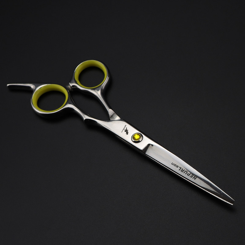 6,0 colio plaukų žirklės kirpimo žirklės 440c kirpykla Profesionalios kirpyklos žirklės kirpykloms