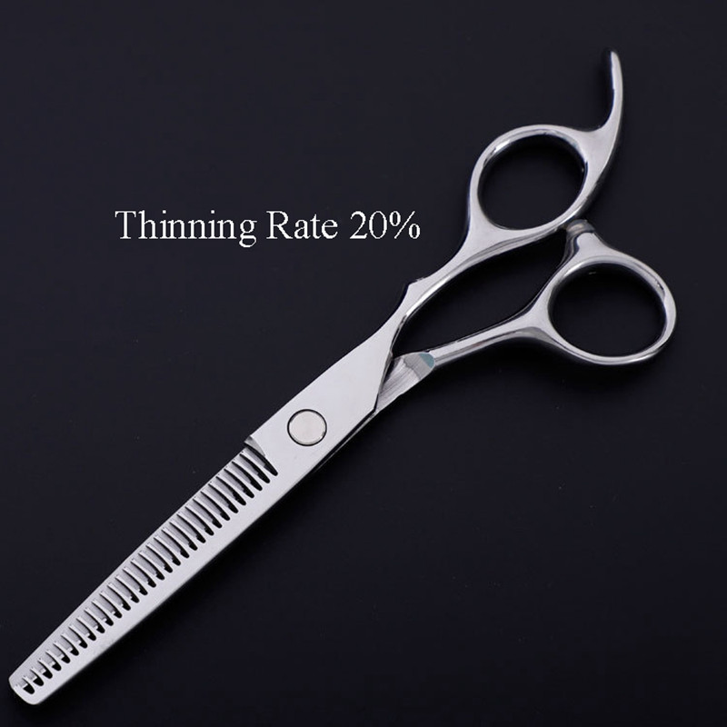 Profesionalne salonske brijačke škare za stanjivanje kose od 6 inča od nehrđajućeg čelika