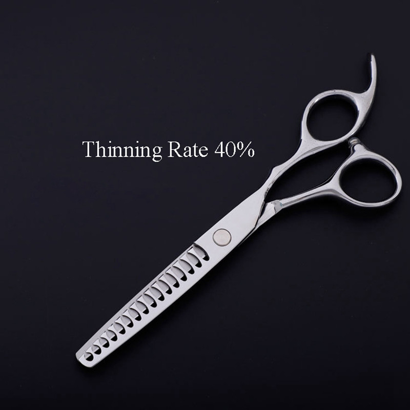Profesionalne salonske brijačke škare za stanjivanje kose od 6 inča od nehrđajućeg čelika