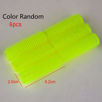 Vruća rasprodaja, 6 kom./komplet, veliki uvijači za kosu u nasumičnim bojama u više veličina, samoprihvatljivi, profesionalni uvijači za frizerske salone Alati za frizerske salone