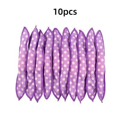 Uvijači za kosu od 1/10 komada Mekani jastuci za spavanje Valjci za kosu Set Najbolja spužvasta magija + fleksibilna pjena za njegu kose DIY alati za oblikovanje kose