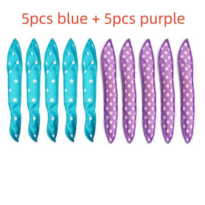 Uvijači za kosu od 1/10 komada Mekani jastuci za spavanje Valjci za kosu Set Najbolja spužvasta magija + fleksibilna pjena za njegu kose DIY alati za oblikovanje kose