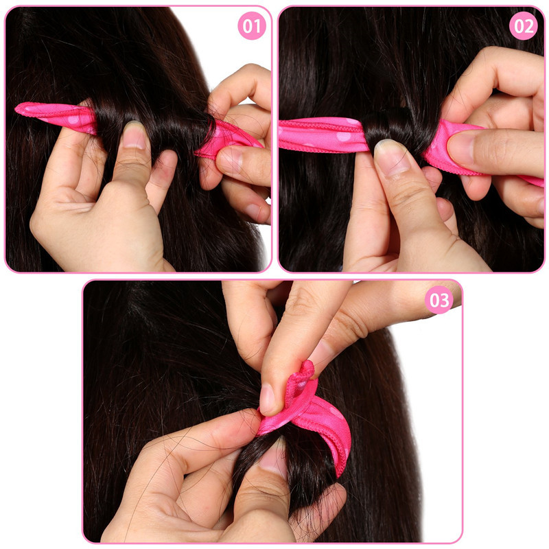 Uvijači za kosu od 1/10 komada Mekani jastuci za spavanje Valjci za kosu Set Najbolja spužvasta magija + fleksibilna pjena za njegu kose DIY alati za oblikovanje kose