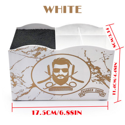 Kirpyklos įrankių laikymo dėžė 5 sluoksnių kirpyklos žirklės šukos segtukai, salono formavimo įrankiai, laikymo lentynos, kosmetikos tvarkyklės