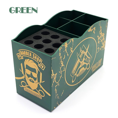 Kirpyklos įrankių laikymo dėžė 5 sluoksnių kirpyklos žirklės šukos segtukai, salono formavimo įrankiai, laikymo lentynos, kosmetikos tvarkyklės