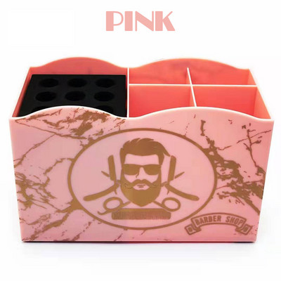 Kirpyklos įrankių laikymo dėžė 5 sluoksnių kirpyklos žirklės šukos segtukai, salono formavimo įrankiai, laikymo lentynos, kosmetikos tvarkyklės