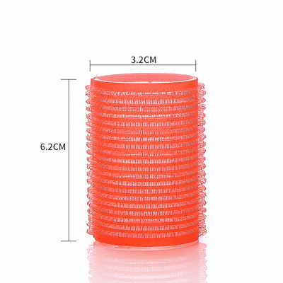 Matu rullīši Lieli ruļļi Pašsaķere Turēšana Pašlīmējoša lipīga frizieris Profesionāls DIY Daudzizmēra Salona rīks 3/1gab.