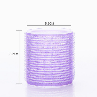 Matu rullīši Lieli ruļļi Pašsaķere Turēšana Pašlīmējoša lipīga frizieris Profesionāls DIY Daudzizmēra Salona rīks 3/1gab.