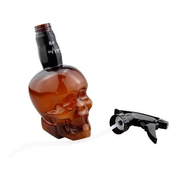 Επαγγελματικό μπουκάλι κομμωτηρίου 500ML Skull Head Design Barber Watching Can Haircut Tools Αξεσουάρ για κομμωτήριο