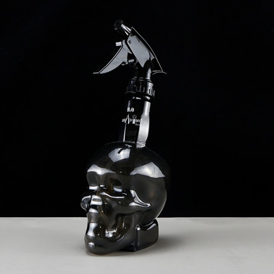 Επαγγελματικό μπουκάλι κομμωτηρίου 500ML Skull Head Design Barber Watching Can Haircut Tools Αξεσουάρ για κομμωτήριο