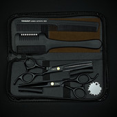 6-tollised juuksekäärid Professionaalsed juuksuri käärid juuksuri juuksekääride komplekt Salongi juukselõikus harvenduskäärid Jaapan 440C teras