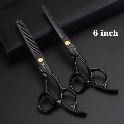 6-tollised juuksekäärid Professionaalsed juuksuri käärid juuksuri juuksekääride komplekt Salongi juukselõikus harvenduskäärid Jaapan 440C teras