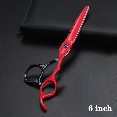 6-tollised juuksekäärid Professionaalsed juuksuri käärid juuksuri juuksekääride komplekt Salongi juukselõikus harvenduskäärid Jaapan 440C teras