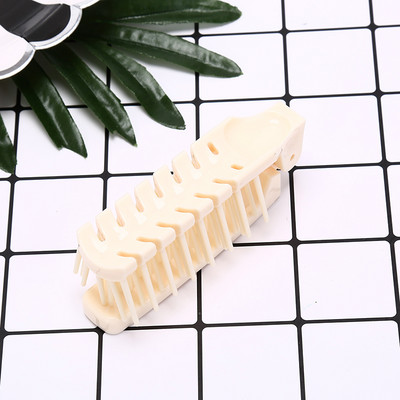 Perie de păr pliabilă Pieptene pliabil portabil Piepteni antistatici Perie de păr de călătorie Paie de grâu Instrument de coafură pliabil pentru coafură 1 buc