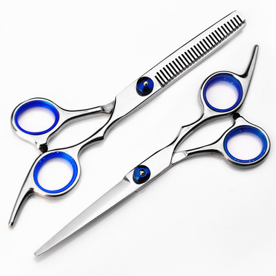 Set de foarfece de păr de culoare profesională Japonia 4cr, 6 inci, foarfece pentru tunsoare, pentru tuns, foarfece pentru frizer, foarfece pentru coafor