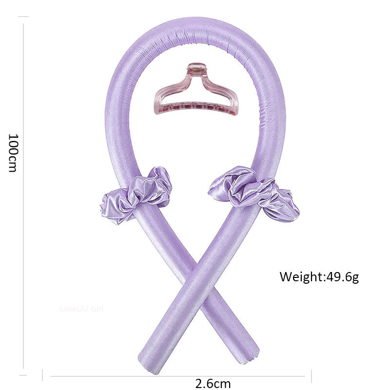 Σγουρό μπούκλα No Heat Flexi Rods Heatless μπούκλα Αξεσουάρ για styling μαλλιών για ύπνο Σετ κομμωτηρίου Rollers curlers Clip