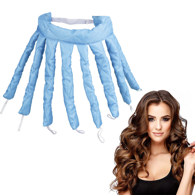 Nešildomas plaukų suktukas be karščio nešildomas garbanos strypas Galvos juostelė miegančios galvos juostos be šilumos Moteriški „pasidaryk pats“ tingūs plaukų formavimo įrankiai Nauja 2022 m.