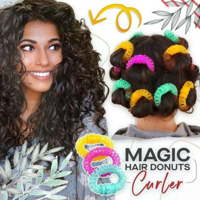Matu ruļļi Matu virtuļi Matu veidošanas rullīši Frizieris Bendy Curls Bez karstuma spirālveida cirtas DIY rīks sievietēm Matu aksesuāri