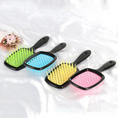 Χτένισμα μαλλιών Κοίλο πλέγμα στεγνό υγρό μασάζ τριχωτού Εργαλείο χτενίσματος χτένα κομμωτηρίου Βούρτσα μαλλιών ξεμπέρδεμα Βούρτσα μαλλιών