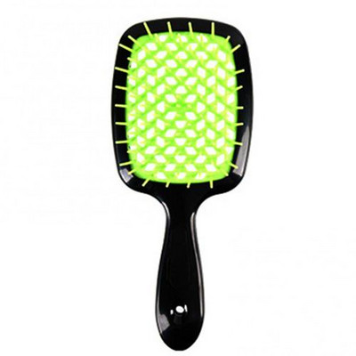 Χτένισμα μαλλιών Κοίλο πλέγμα στεγνό υγρό μασάζ τριχωτού Εργαλείο χτενίσματος χτένα κομμωτηρίου Βούρτσα μαλλιών ξεμπέρδεμα Βούρτσα μαλλιών