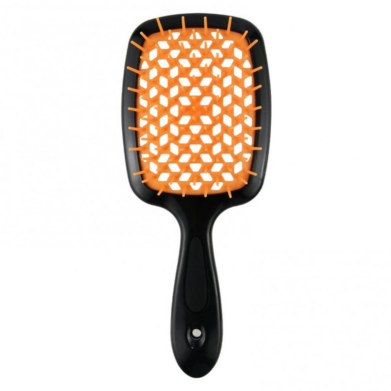 Χτένισμα μαλλιών Κοίλο πλέγμα στεγνό υγρό μασάζ τριχωτού Εργαλείο χτενίσματος χτένα κομμωτηρίου Βούρτσα μαλλιών ξεμπέρδεμα Βούρτσα μαλλιών