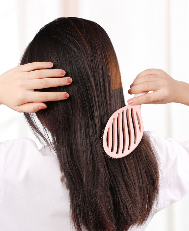 Χτένισμα για μασάζ για το τριχωτό της κεφαλής Γυναικεία χτένα για τα μαλλιά Σγουρά ξεμπερδέματα Βούρτσα μαλλιών Αξεσουάρ κουρείου Σαλόνι DIY Εργαλεία κομμωτικής