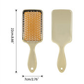 Επαγγελματική βούρτσα μαλλιών Paddle Hairbrush Detangling Hairbrush Massage Scalp Styling Tool for Women Ίσια Σγουρά Σγουρά Κυματιστά Ξηρά Υγρό Παχύ