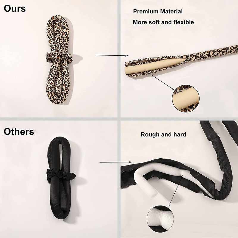 Traka za kosu bez grijanja Lazy Curler traka za kosu Čini kosu mekom i sjajnom Uvijač za kosu Frizerski alati Kovrče za kosu bez zagrijavanja