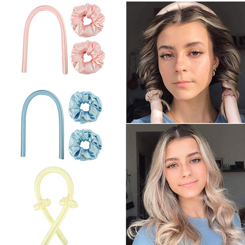 Αξεσουάρ για μοντελοποίηση σίδερο για μπούκλες Heatless Rod για μπούκλες Lazy για τα μαλλιά