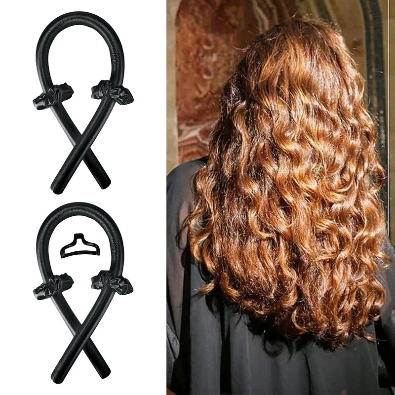 Αξεσουάρ για μοντελοποίηση σίδερο για μπούκλες Heatless Rod για μπούκλες Lazy για τα μαλλιά