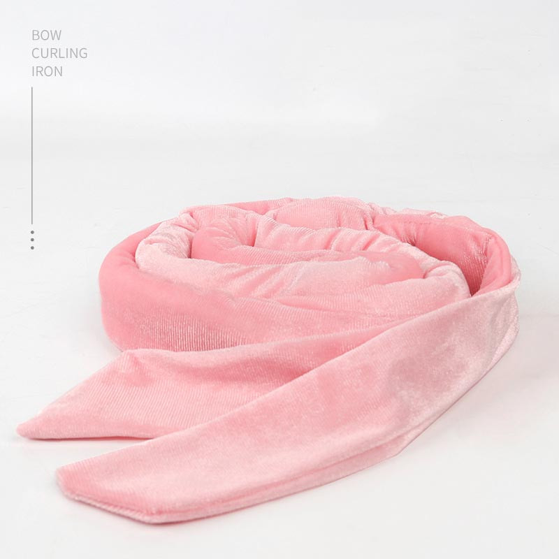 Κορίτσια Heatless μπούκλες σίδερο για μπούκλες κεφαλόδεσμο No Heat Hair Rollers Velvet παπιγιόν Μπούκλες DIY Hair Styling Tools Sleep Overnight