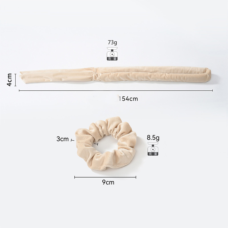 Κορίτσια Heatless μπούκλες σίδερο για μπούκλες κεφαλόδεσμο No Heat Hair Rollers Velvet παπιγιόν Μπούκλες DIY Hair Styling Tools Sleep Overnight