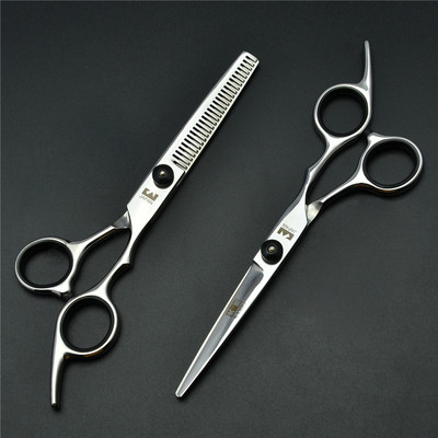 Foarfece profesionale de coafură 6,0 inci Japonia 440C Foarfece de frizer originală Foarfece de tuns pentru salon Set de foarfece de tuns