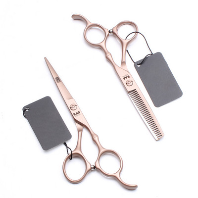 Foarfece profesionale de coafură 6,0 inci Japonia 440C Foarfece de frizer originală Foarfece de tuns pentru salon Set de foarfece de tuns