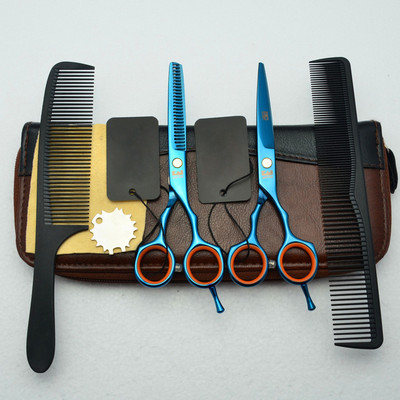 Foarfece profesionale de coafură 6,0 inci Japonia 440C Foarfece de frizer originală Foarfece de tuns pentru salon Set de foarfece de tuns