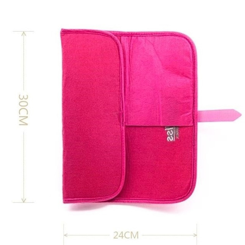 Γυναικεία τσάντα αποθήκευσης ισιώματος μαλλιών ταξιδιού Γκρι/κόκκινο ροζ Χρώμα ανθεκτικό στη θερμότητα μαξιλαράκι Φορητή τσάντα αποθήκευσης ανθεκτική στη θερμότητα