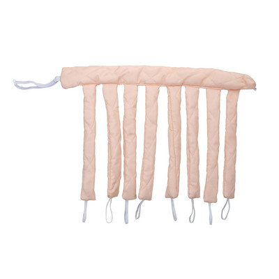 Nekarstoši matu ruļļi Ruļļi Lazy Curling Rod Galvas saite Cirtas Stienis Zīda lente Miega mīksta viļņu veidotāja Bez karstuma matu aksesuāri