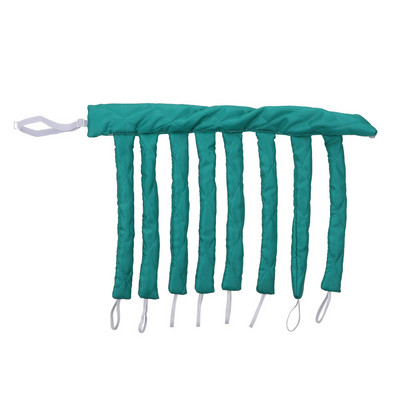 Nekarstoši matu ruļļi Ruļļi Lazy Curling Rod Galvas saite Cirtas Stienis Zīda lente Miega mīksta viļņu veidotāja Bez karstuma matu aksesuāri