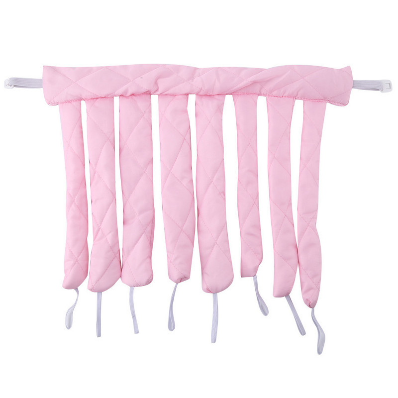 Nekarstoši matu ruļļi Ruļļi Lazy Curling Rod Galvas saite Cirtas Stienis Zīda lente Miega mīksta viļņu veidotāja Bez karstuma matu aksesuāri