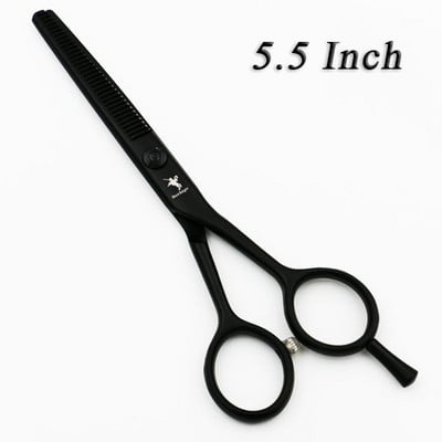 Σετ επαγγελματικών ψαλιδιών κομμωτηρίου 5,5/6 ιντσών Ψαλίδι κομμωτικής κοπής + αραίωσης υψηλής ποιότητας Προσωπικότητα σε ασπρόμαυρα στυλ