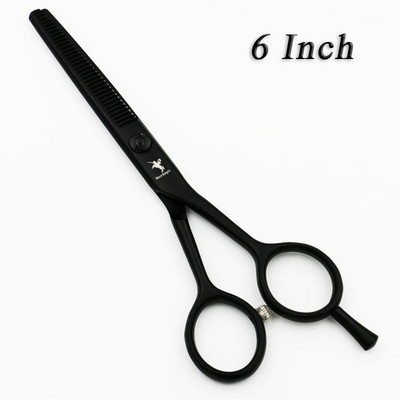 Σετ επαγγελματικών ψαλιδιών κομμωτηρίου 5,5/6 ιντσών Ψαλίδι κομμωτικής κοπής + αραίωσης υψηλής ποιότητας Προσωπικότητα σε ασπρόμαυρα στυλ
