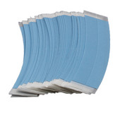 36 τμχ/συσκευασία Αυτοκόλλητη ταινία διπλής όψης Κολλητικό μπλε κλιπ μαλλιών για δαντέλα Εργαλεία επέκτασης περούκας Μπροστινή ταινία δαντέλας