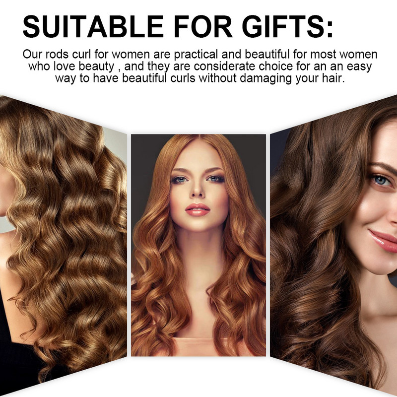 42GAB Nekarsējami matu ruļļi Lokšķēres Galvas lentes Slinki Matu Ruļļi Bez Karstuma Matu Ruļļi Sievietēm Skaistuma locīšanas matu instrumenti